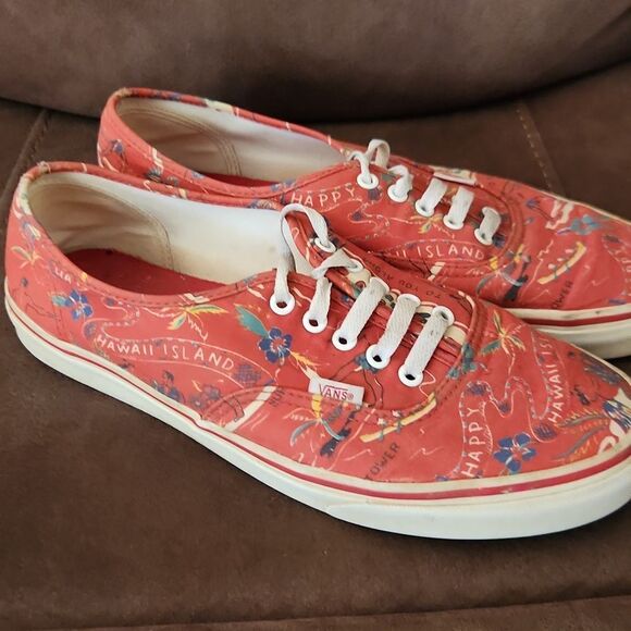 Vans Other - Vans Happy Hawaii Island Shoes 11